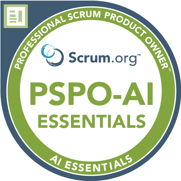 Professional Scrum Product Owner AI Essentials Badge