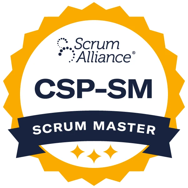 Certified Scrum Professional - ScrumMaster Badge